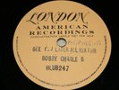 BOBBY CHARLES see you later alligator. uk London 78rpm 1-side DEMO /TEST PRESS