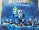 Megadeth Rust In Peace 1st Press Greek 1990 vinyl LP +Inner Rare NM promo