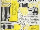 JUNIPER BERI-BERI #1 UK 1982 RARE GLASGOW ZINE TV PERSONALITIES PASTELS POSTCARD