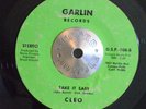PSYCH POWER POP 45 - CLEO - TAKE IT EASY / I DON'T MIND Private CA Hear