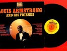 LOUIS ARMSTRONG & HIS FRIENDS Jazz LP Flying Dutchman 1970 FREE SHIPPING