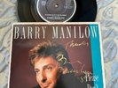 Barry Manilow ‘Please Don’t Be Scared’ 7in Vinyl SIGNED