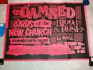 The Damned Poster - Very Good/Plus Condition