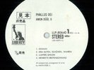 7749 Amon Duul II Phallus Dei Japan LP White Label Promo Sample No Obi LLP-80640