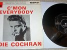Rare EP EDDIE COCHRAN - C'mon Everybody  1959 UK Liberty 2111 Picture Cover Flip