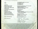 STEEL VENGEANCE 'Call Off The Dogs' 1985 Advance TEST PRESSING Metal LP