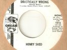 HENRY SHED Somethings Drastically Wrong CREAM PROMO NORTHERN SOUL USA 45