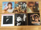 6 X DAVID BOWIE ORIGINAL VINYL ALBUM /  LP'S - DIAMOND DOGS SPACE ODDITY PIN UPS
