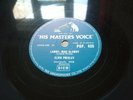 ELVIS PRESLEY LAWDY MISS CLAWDY  UK ORIGINAL 78 HMV POP 408  VG+