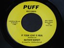 Matthew Barnett   If Your Love Is Real / My Only Love   Puff   northern soul 45