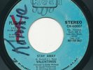 VALENTINOS Stay Away CLEAN Rare 70s Soul 45 Promo HEAR