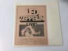 LED ZEPPELIN “LIVE ” 12” VINYL RECORD SEALED  INSTANT ANALYSIS RECORDS 1988