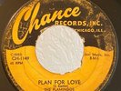 Doo Wop Soul R&B 45 The Flamingos Plan For Love on Chance HEAR