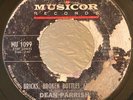 Northern Soul 45 Dean Parrish Bricks, Broken Bottles and Sticks on Musicor HEAR