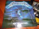 Metallica ?– Ride The Lightning ..org,1984..in very good condition..very rare