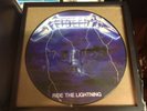 Metallica - Ride the Lightning PICTURE DISC vinyl - MFN 27 P-VGC -Framed.