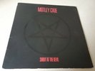 MOTLEY CRUE - SHOUT AT THE DEVIL LP RECORD W/ INSERT VG+ VINYL 1983 ELEKTRA