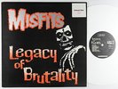 Misfits - Legacy of Brutality LP - Plan 9 White Wax VG++