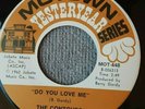 The Contours 45 Rpm Do You Love Me / Shake, Sherrie Motown