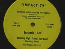 John Higgins Synthesis bw Voyage Illinois Wheeling High School Jazz Funk 7 inch