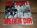 DIE ÄRZTE Wegen dir Orig 1st Press Vinyl Single Rock Punk Bela B TOP
