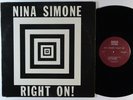 NINA SIMONE Right On  LP on Roker VG++