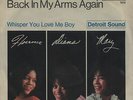 THE SUPREMES: Back In My Arms Again (´65 / rare orig. German TAMLA MOTOWN 7