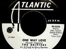 THE DRIFTERS-One Way Love-Rare Doo Wop Promo 45-New Breed Soul-ATLANTIC #2225