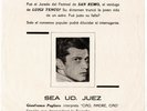 LUIGI TENCO 45 Ciao Amore Ciao RARO Argentina Promo 7