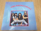 Metallica live and justice for all korea vinyl