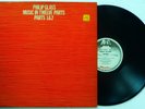 PHILIP GLASS Music in Twelve Parts, Parts 1 & 2 LP VIRGIN 1st pressing VG+ CL 36