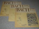 Set of 3 Eterna Bach Sonatas & Partitas for Solo Violin Yehudi Menuhin 1965 ED1