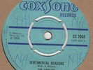 Hamlins Sentimental Reasons Coxsone CS7048 Soul Northern Reggae