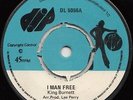 KING BURNETT aka WATTY BURNETT  I MAN FREE  LEE PERRY PROD UPSETTERS POWERED
