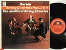 SAX 5261 S/C Juilliard Quartet, Bartok 6 String Quartets, Vol. 2, #3 & #4