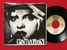 PARAGON   FILTHY RICH/AMERICA (1986) RARE 45 PS PRIVATE FL POWER POP SYNTH ROCK