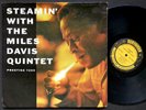 MILES DAVIS Steamin' LP PRESTIGE 7200 NJ RVG DG MONO John Coltrane Red Garland