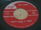 OHIO ROCKABILLY TEEN 45 - LEON TURNER - THAT'S WHAT IT TAKES - ARK RECORDS