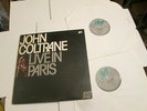 JOHN COLTRANE Live In Paris McCoy Tyner/Elvin Jones 2 LP UK Vinyl NM