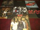 AC/DC LIVE & STUDIO RELEASES 7 TITLES WITH 9 PIECES OF LIMITED EDITION VINYL SET