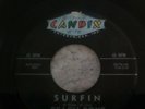 THE BEACH BOYS 45 RECORD. SURFIN/ LUAU. ORIGINAL CANDIX 301VG++ NM-