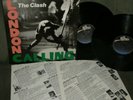 Orig '79 THE CLASH London Calling 2 Lp w/ Lyric Sleeve EPIC #E2 36328 MINT