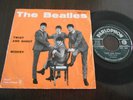 RARE SP THE BEATLES 45 RPM ITALY QMSP TWIST AND SHOUT GREEN LABEL FIRST EDITIO 1