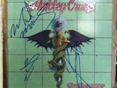 MOTLEY CRUE orig. DR. FEELGOOD promo lp AUTOGRAPHED (by 3 members) RARE