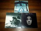 BILLY JOEL ( 3 ) U.S. vinyl LP lot: GLASS HOUSES / THE STRANGER / PIANO MAN vg+