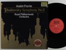 ANDRE PREVIN Tchaikovsky Symphony No. 5 TELARC DIGITAL DG-10107 LP NM germany