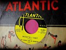 RAY CHARLES - What'd I Say - super clean yellow PROMO 45 rpm - Atlantic 2031