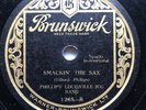 PHILLIPS’ LOUISVILLE JUG BAND - ’SMACKIN’ THE SAX’ 1930 BRUNSWICK 78 E COPY
