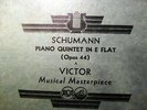 1936 Arthur Schnabel Pro Arte Quartet Z SHELLAC Schumann Piano Quintet E flat