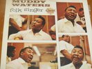 MUDDY WATERS | Folk Singer | 1987 VINYL LP | BUDDY GUY | reissue EX/EX